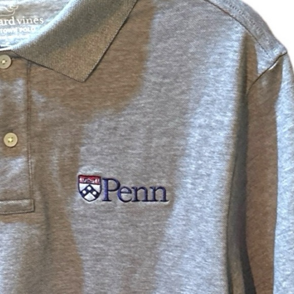 Vineyard Vines University Of Pennsylvania Edgartown Pique Polo - Picture 5 of 15